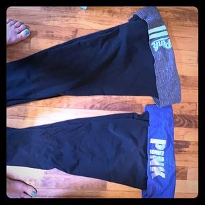 Victoria’s Secret large Capri yoga pants bundle